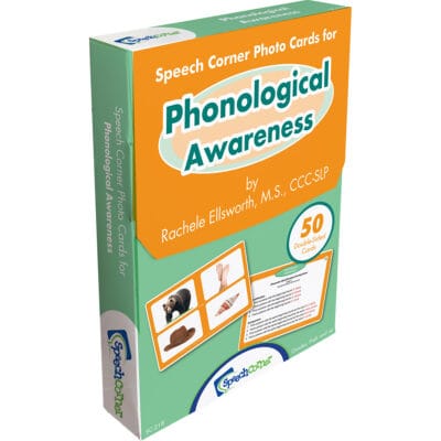 Speech Corner Photo Cards for Phonological Awareness