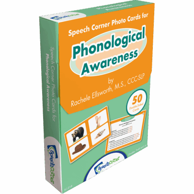 Speech Corner Photo Cards for Phonological Awareness