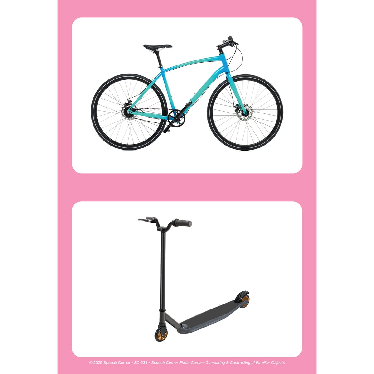 Speech Corner Photo Cards - Comparing & Contrasting of Familiar Objects - Image 3