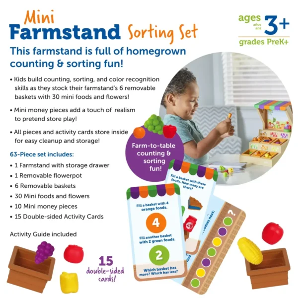 Mini Farmstand Sorting Set - Speech Corner