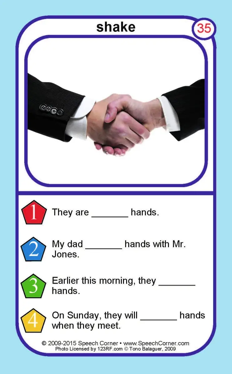 Irregular Verbs Double Dice Add-On Deck - Image 6