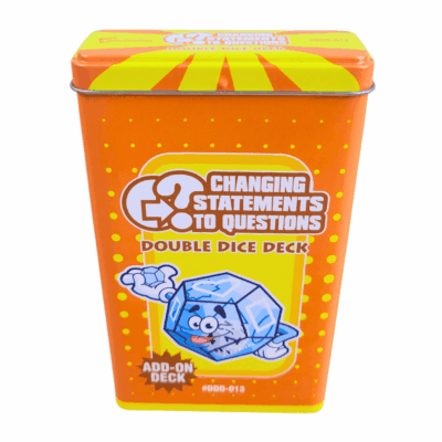 Changing Statements to Questions Double Dice Add-On Deck
