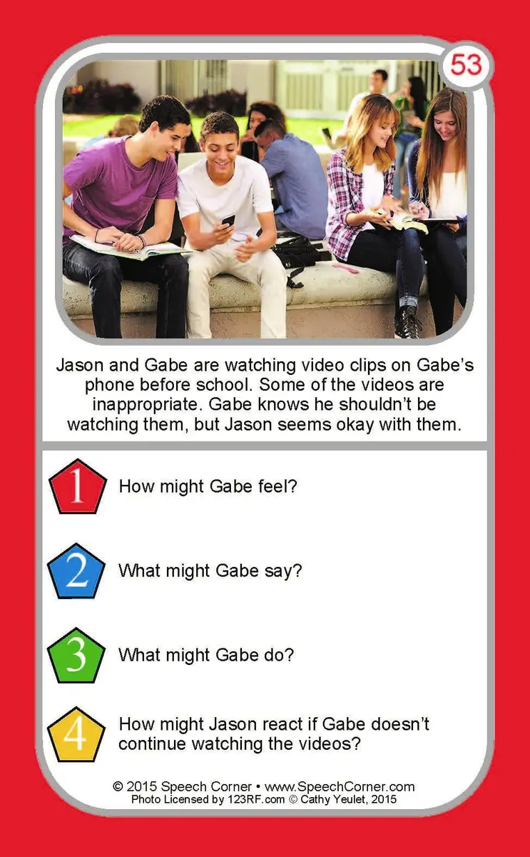 Perspective Taking Tweens & Teens Double Dice Add-On Deck - Image 9