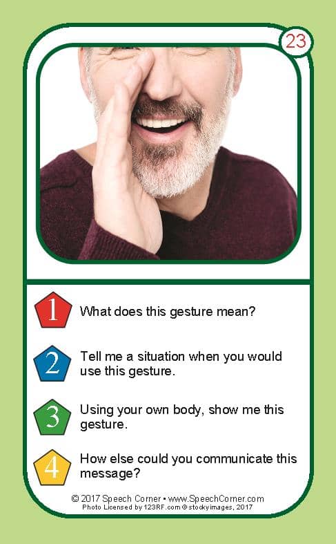 Body Language & Gestures Double Dice Add-On Deck - Image 4