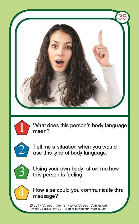 Body Language & Gestures Double Dice Add-On Deck - Image 5