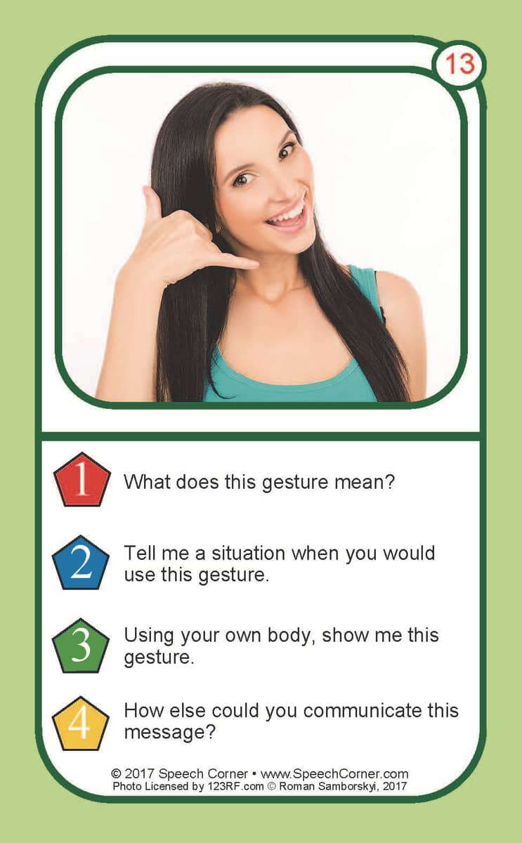 Body Language & Gestures Double Dice Add-On Deck - Image 6