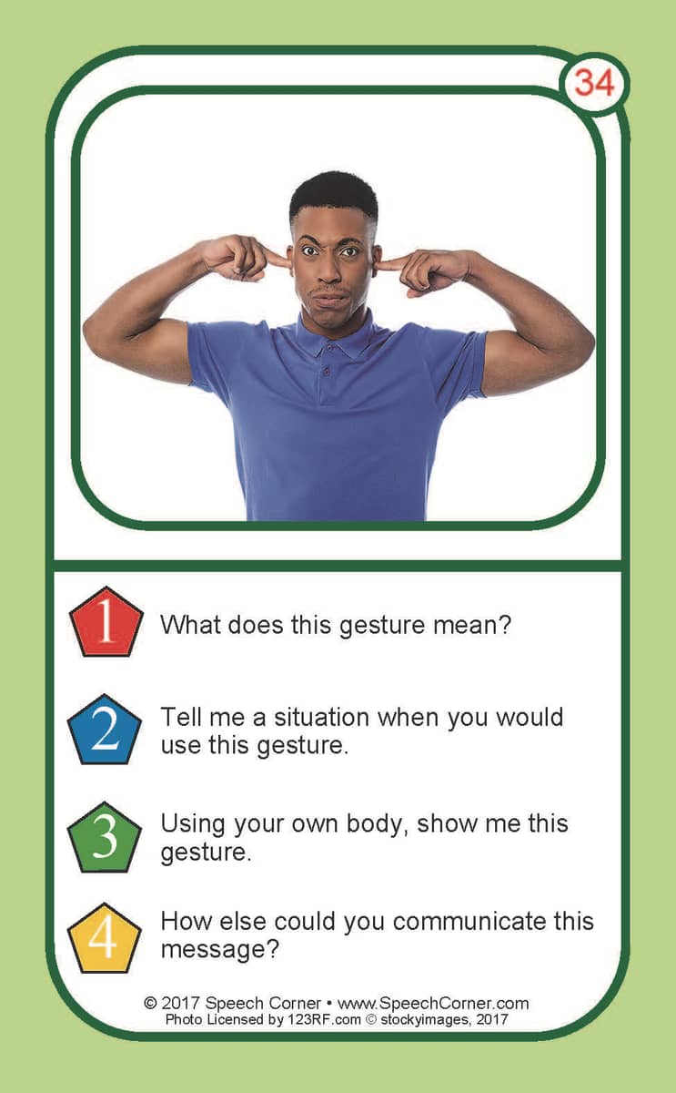Body Language & Gestures Double Dice Add-On Deck - Image 9