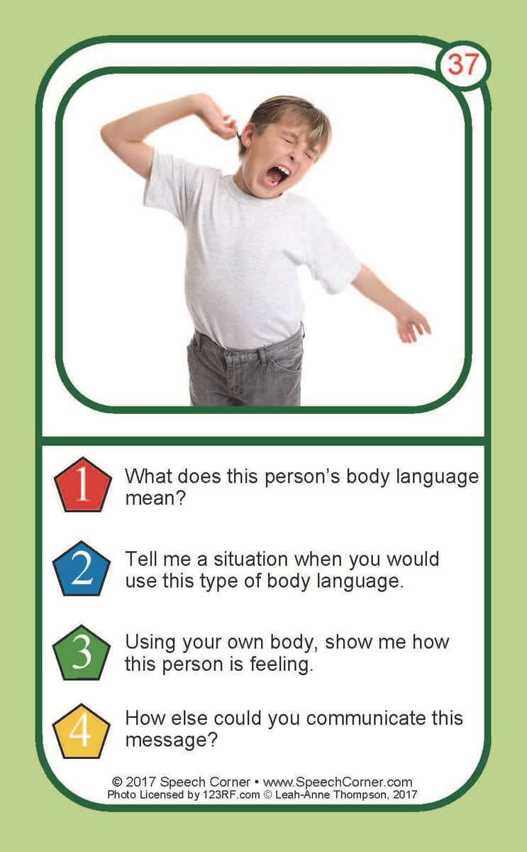 Body Language & Gestures Double Dice Add-On Deck - Image 10