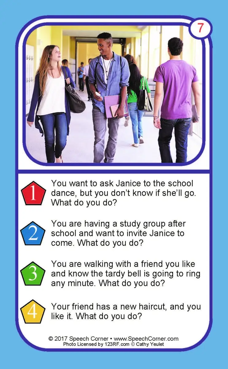 Social Situations For Teens Double Dice Add-On Deck - Image 5
