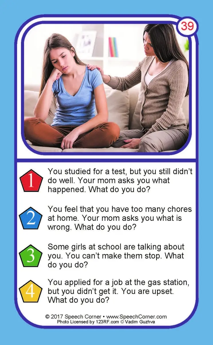 Social Situations For Teens Double Dice Add-On Deck - Image 8