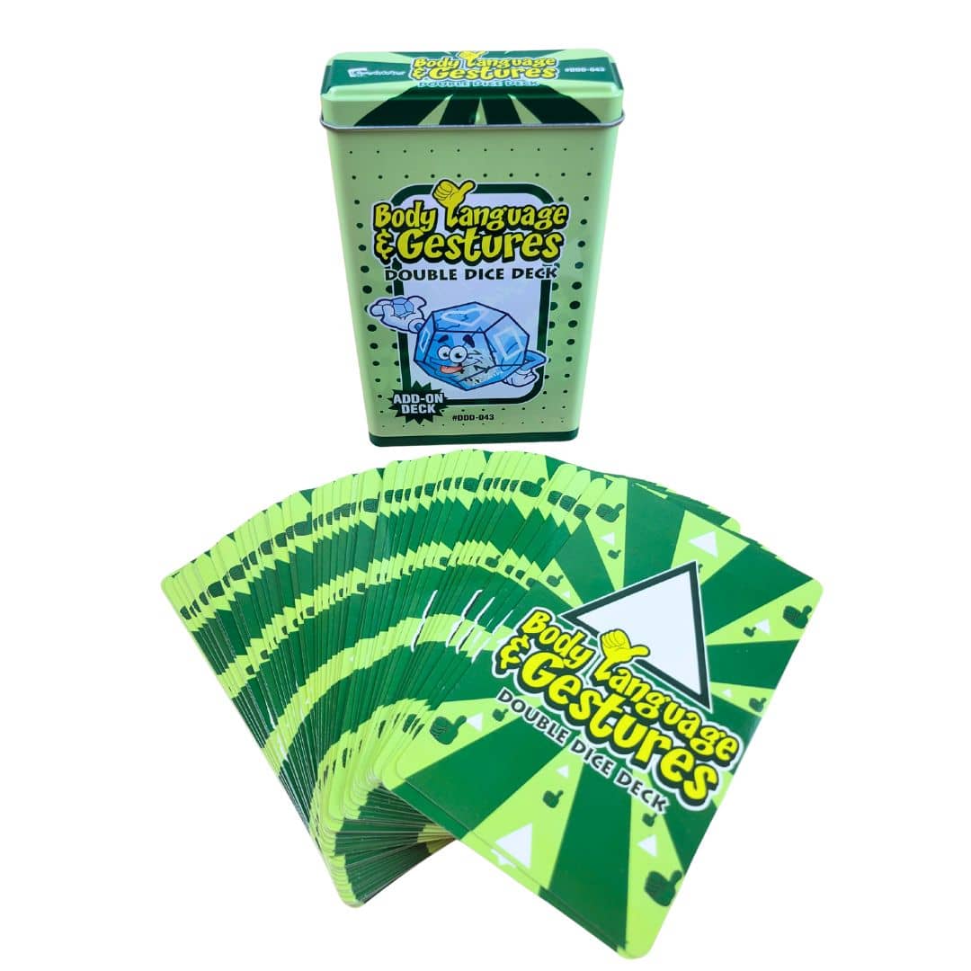 Body Language & Gestures Double Dice Add-On Deck - Image 2