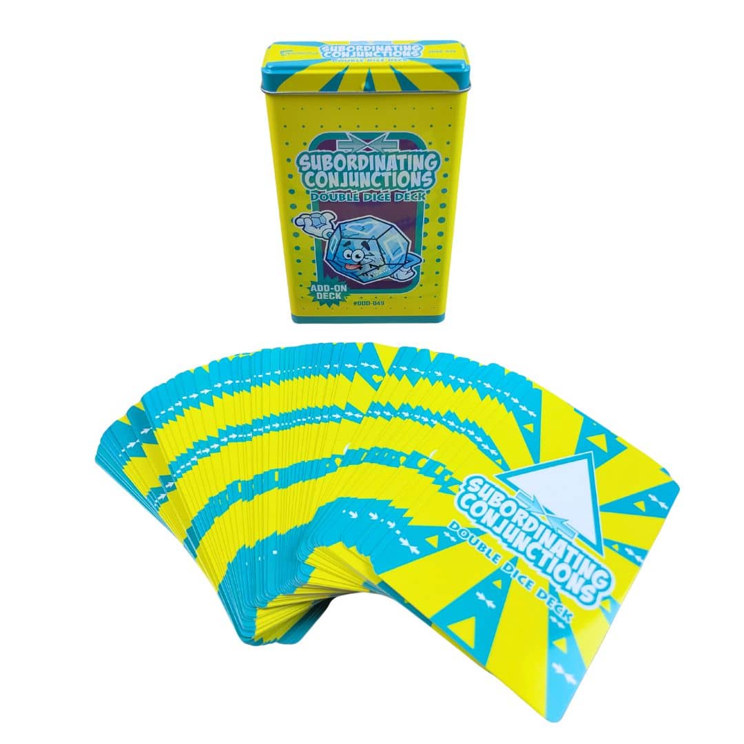 Subordinating Conjunctions Double Dice Add-On Deck - Image 2
