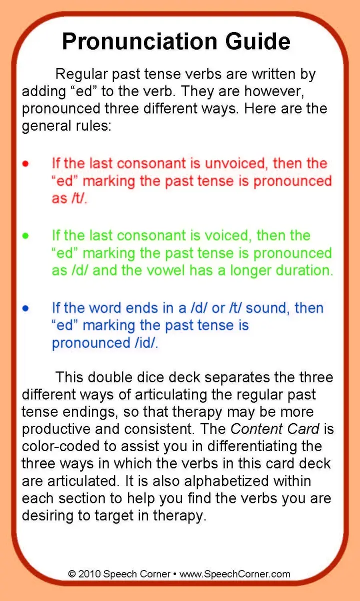 Regular Verbs Double Dice Add-On Deck - Image 3
