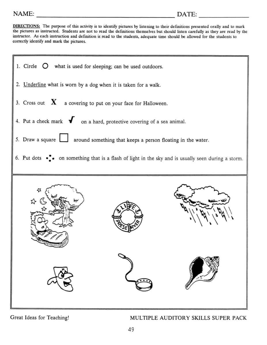 Multiple Auditory Skills Super Pack - Image 3