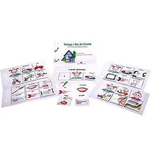 Interactive Reading Books: Things I Do At Home