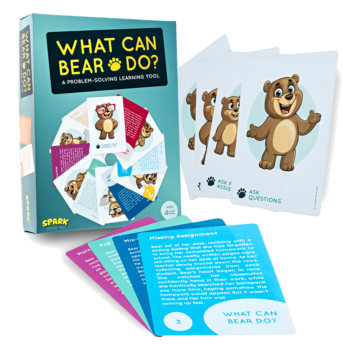 Bear Complete 3-Card Set - Image 3