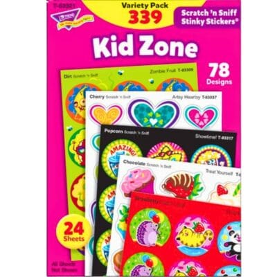 Kid Zone Scratch 'n Sniff Stinky Stickers® Variety Pack