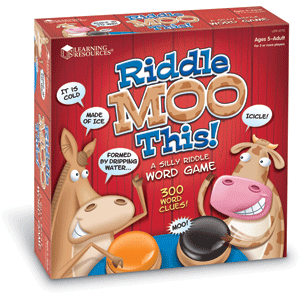 Riddle Moo This - A Silly Riddle Word Game