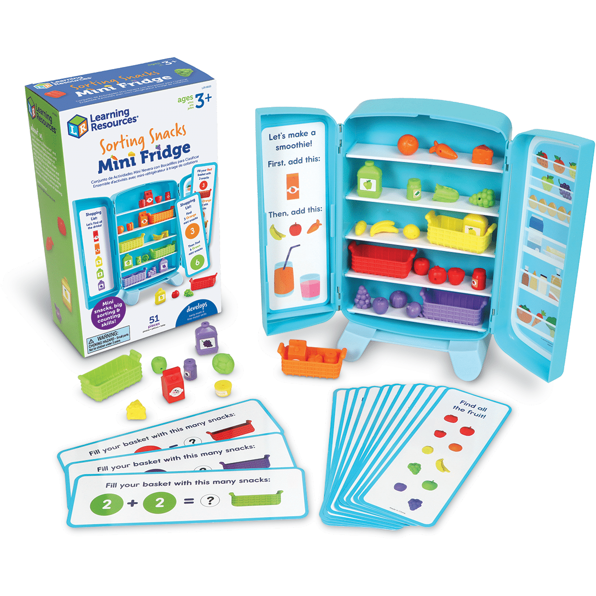 Sorting Snacks Mini Fridge - Image 2