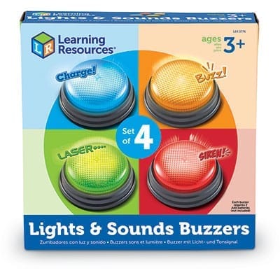 Lights and Sounds Answer Buzzers