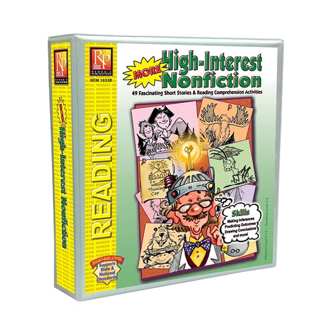 High-Interest Nonfiction Binder 2 **Damaged/Dented Discount** Web Only