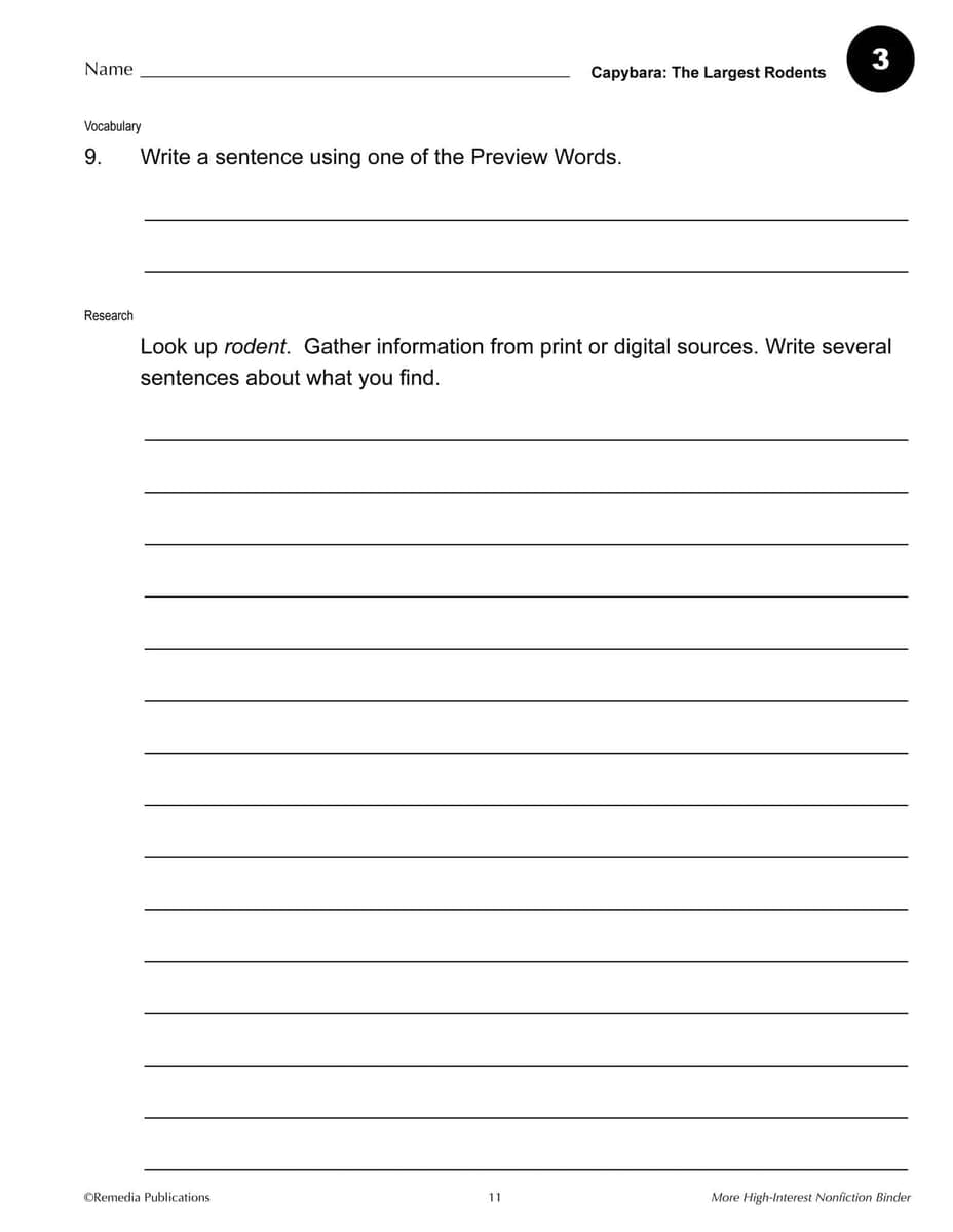 High-Interest Nonfiction Binder 2 **Damaged/Dented Discount** Web Only - Image 3