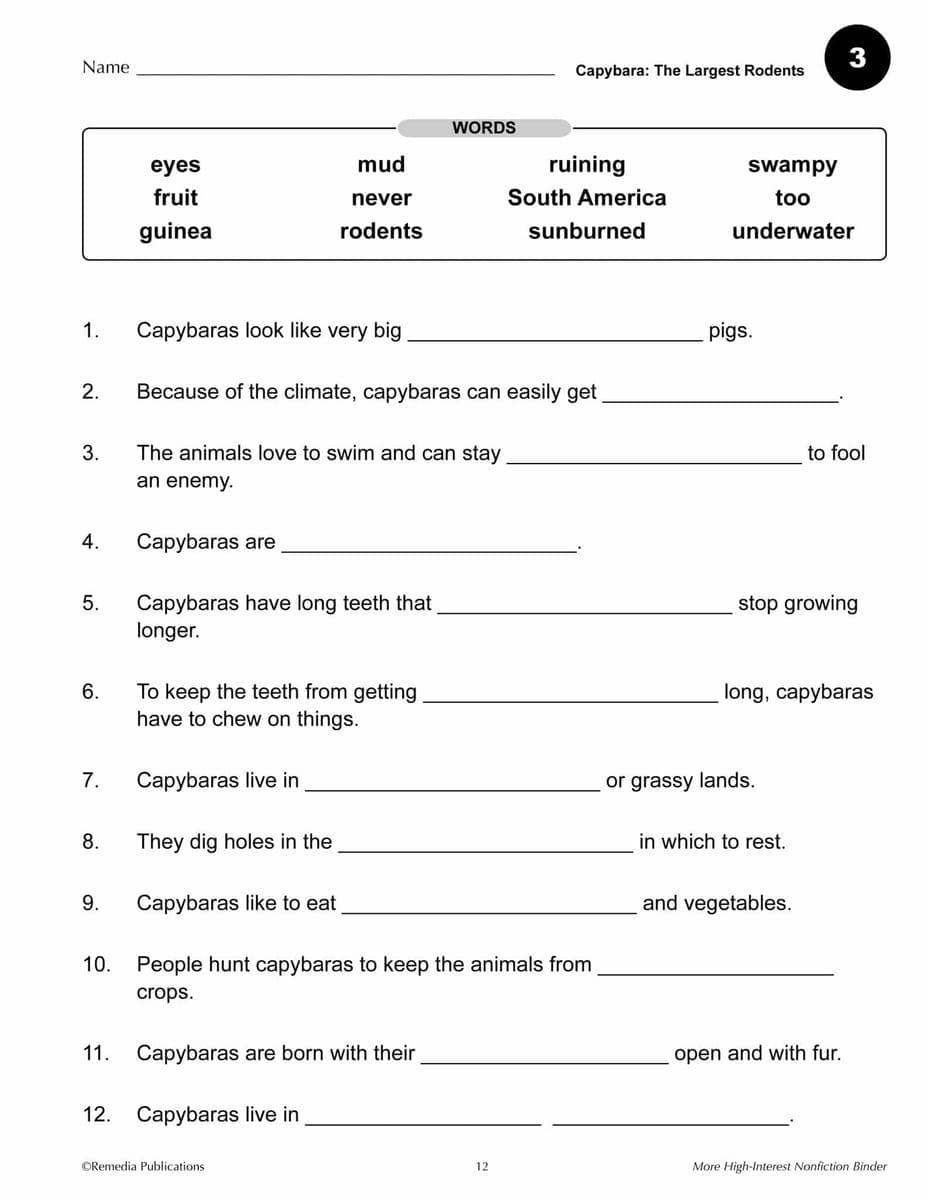 High-Interest Nonfiction Binder 2 **Damaged/Dented Discount** Web Only - Image 4