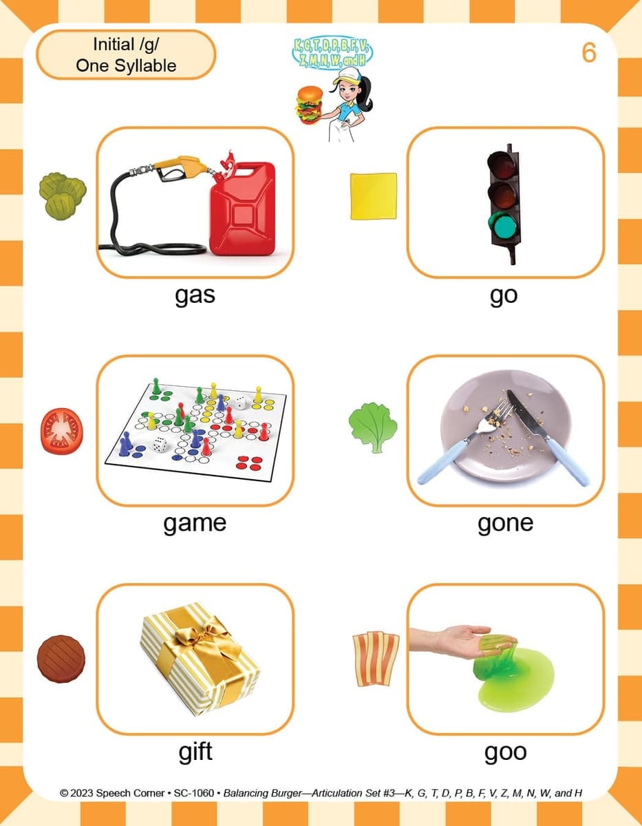 Balancing Burger Articulation Companion Card Bundle (all 3 sets) - Image 3