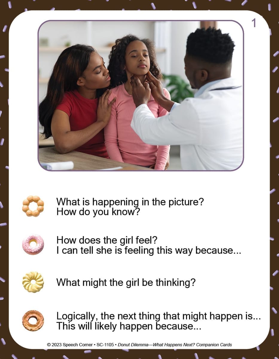 Donut Dilemma - What Happens Next? Companion Cards - Image 2