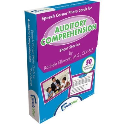 Auditory Comprehension - Short Stories - Speech Corner Photo Cards