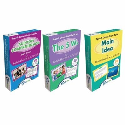 Speech Corner Photo Cards Bundle - Language Comprehension (SC-200, 275, 288)