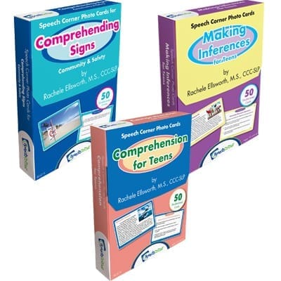 Speech Corner Photo Card Bundle - Adults & Teens (SC-216, 217, 219)