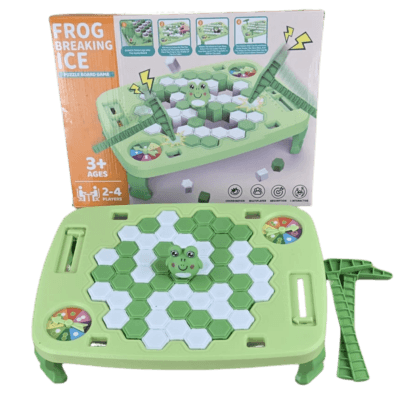 Frog Breaking Ice *Ships in February*