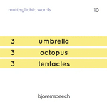 Multisyllabic Words Bjorem Speech - Image 6