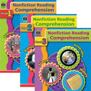 Nonfiction Reading Comprehension (Grades 1st-3rd)