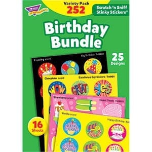 Birthday Bundle - Scratch 'n Sniff Stinky Stickers