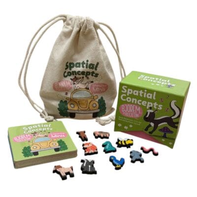 Bjorem Speech- Spatial Concepts Cards and Minis Bundle
