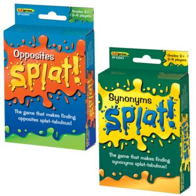 Splat! Synonyms and Opposites