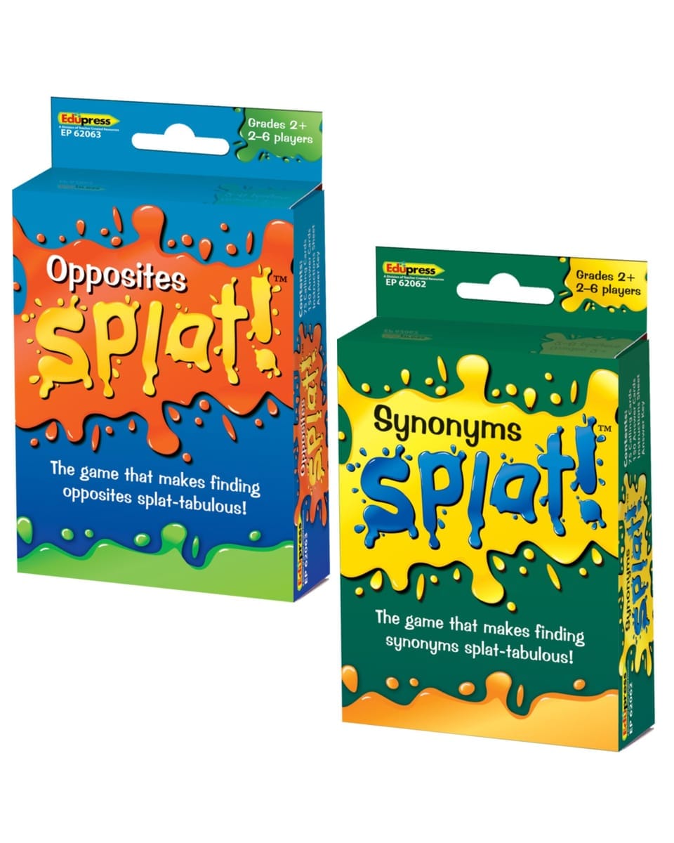 Splat! Synonyms and Opposites
