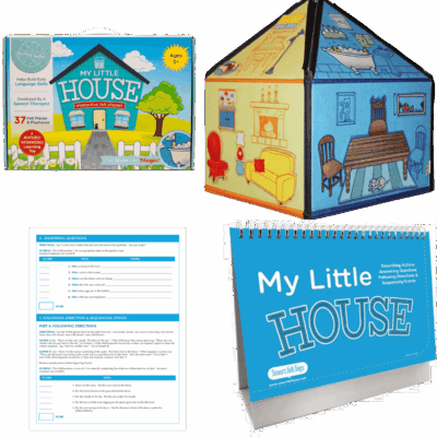 My Little House Felt Set & Language Screener