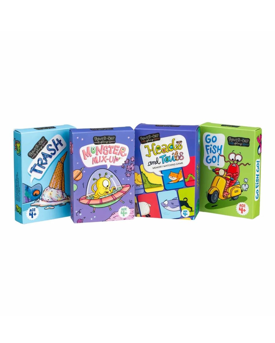 Power Off Play Card Game Bundle
