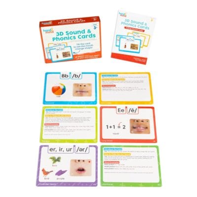 3D Sounds and Phonics Cards