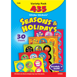 Seasons & Holidays - Stinky Stickers (435 stickers, 29 designs) - Image 2