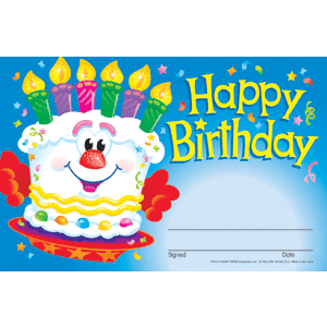 Birthday Certificates