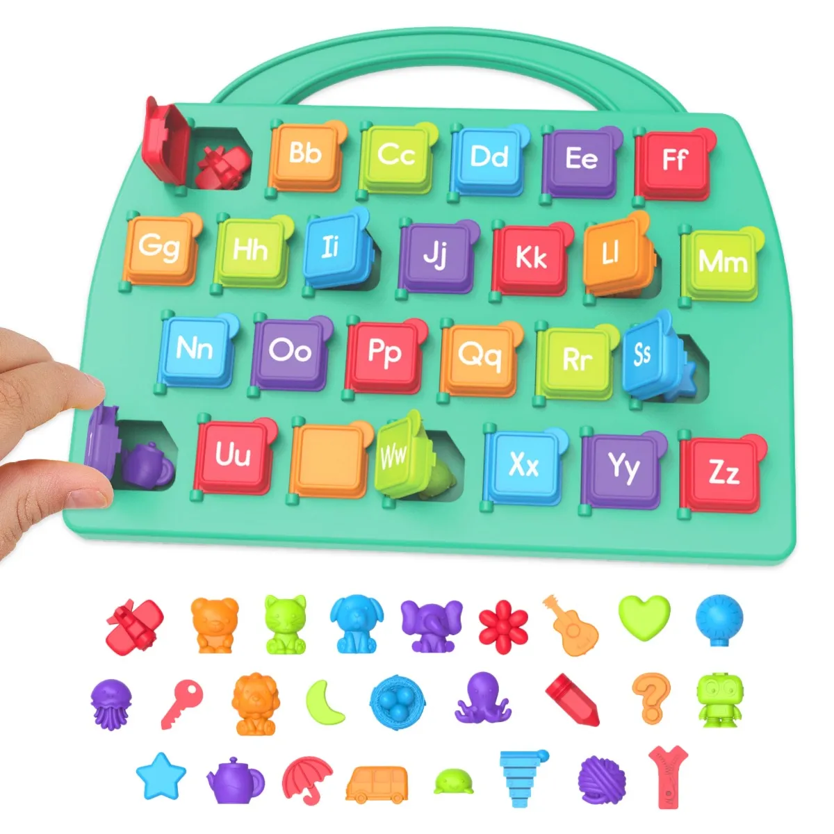 Lift-A-Letter Alphabet Board