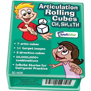 Articulation Rolling Cubes Ch/Sh/Th-0